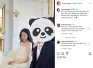 Soo with her then-fiance in a teaser post (Image via Instagram/ @missmangob*tt)